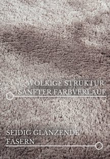 Hanse Home - Villeroy & Boch 1899 High Pile Rug Leon Light Grey - 200x290 cm