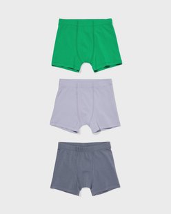 HEMA Kinderboxers - 3 stuks groen (groen)