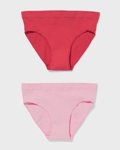 HEMA Kinderslips naadloos - 2 stuks roze (roze)