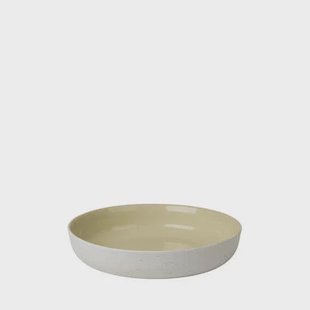 Sablo Savannah Diep Bord 18, | Beige | Geel | Goud | Stoneware