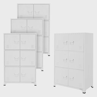 Set van 4 kantoorkasten Dodger | ECD Germany Set van 4 kantoorkasten Dodger | ECD Germany