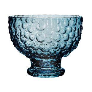 Kosta Boda Moss schaal circular 19 cm Blauw