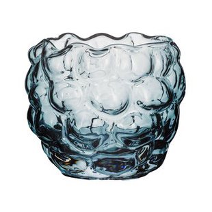 Kosta Boda Moss kaarsenhouder 7,3 cm Blauw