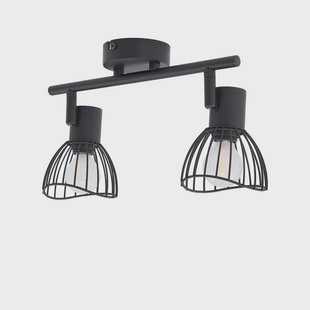Lindby - Piena 2 Plafondlamp Zwart
