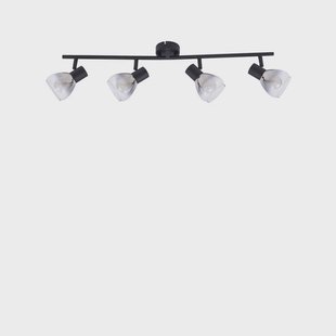 Lindby - Pendura 4 Plafondlamp Zwart