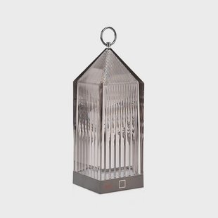 Kartell - Lantern Portable Taffellamp V2 Smoke