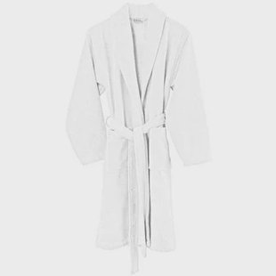 De Witte Lietaer Badjas Felicia - Medium - Dames - Katoen Polyester