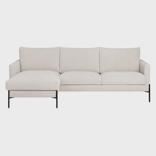 by fonQ Lunge Hoekbank met Chaise Longue Links / Rechts - Beige