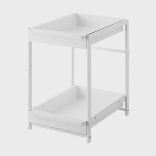 Yamazaki Keukenkast Organizer - 2 niveaus - Tower - Wit