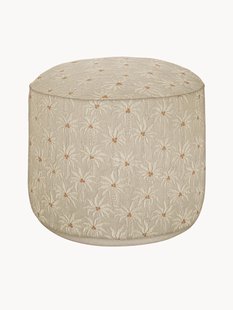 Handgemaakte in- &amp; outdoor poef Laura