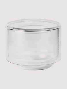 Mondgeblazen glazen voorraadpotten Sylvia, 4-delig