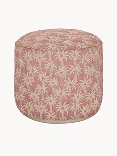 Handgemaakte in- &amp; outdoor poef Laura