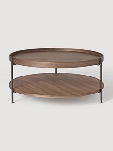 Ronde houten salontafel Renee