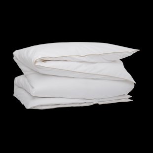 Mille Notti Allegro Dekbedovertrek EKO Wit, 150x210 cm