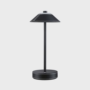 Paulmann - Pellini draagbare tafellamp zwart Up/Down