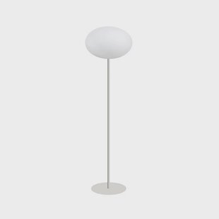 Eggy Pin vloerlamp Ø 32 cm wit/opaak, aan/uit CPH Lighting - Woonkamer - Metaal