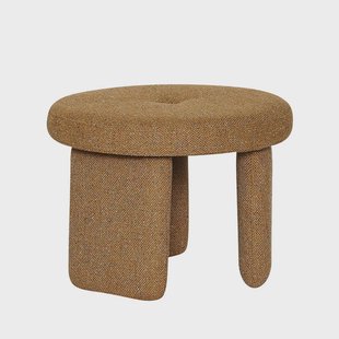 Hübsch - Rocco Poef Oker