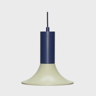 Hübsch - Luminary Hanglamp Blauw/Lichtgroen