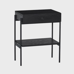 Hübsch - Noir Nachtkastje Zwart