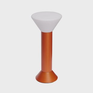 Flash Portable Taffellamp Metallic Oranje Hübsch - Keuken - Metaal