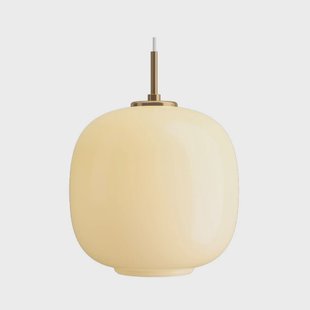 VL45 Radiohus hanglamp, Ø 25 cm, geel Louis Poulsen - Woonkamer - Glas
