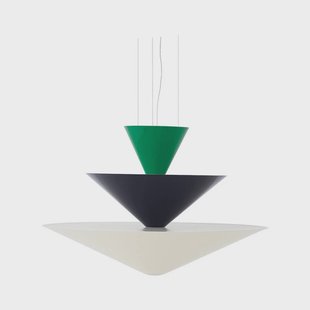 Gio LN15 hanglamp Ø 92 cm groen/blauw/wit &Tradition - Woonkamer - Modern - Metaal - Meerdere lampen