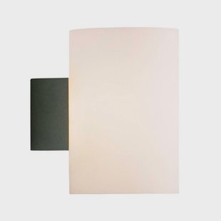 Herstal - Evoke Wandlamp IP44 Large Anthracite/Opaal