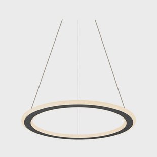 One Flat Hanglamp Enkel 2700/3000K Black SLV - Woonkamer - Aluminium - 1 lamp