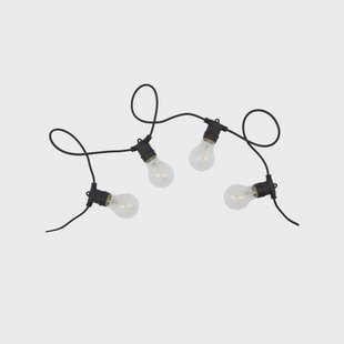 House Doctor - Light String Lights Lichtketting Zwart