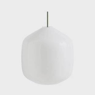 HAY - Buoy Glass 300 Hanglamp Opal/Garden Green
