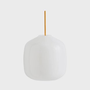 HAY - Buoy Glass 200 Hanglamp Opal/Amber Yellow