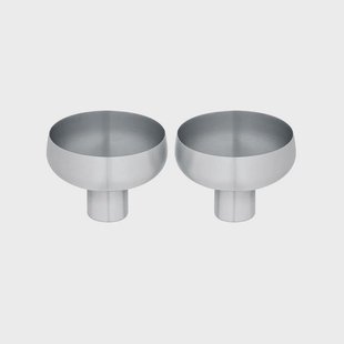 Blomus - Koyoi Coupe Glas Set of 2 Matt Stainless Steel