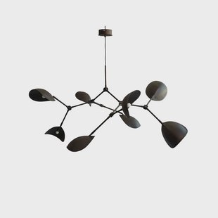 101 COPENHAGEN - Stingray Kroonluchter Burned Black