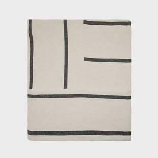 House Doctor - Nula Sprei 250x250 Donker Bruin