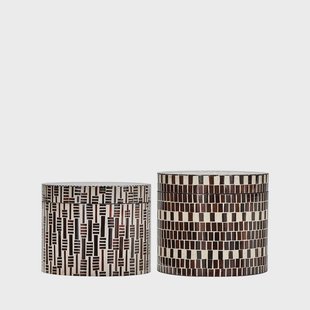 House Doctor - Lango Opbevaringsbokse Bruin/Naturel