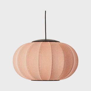 Made By Hand - Knit-Wit 45 Oval LED Hanglamp Coral