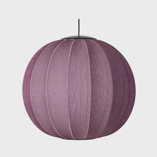 Made By Hand - Knit-Wit 60 Round LED Hanglamp Burgundy