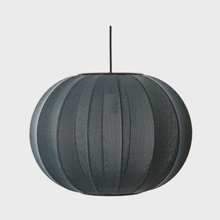 Made By Hand - Knit-Wit 45 Round LED Hanglamp Black