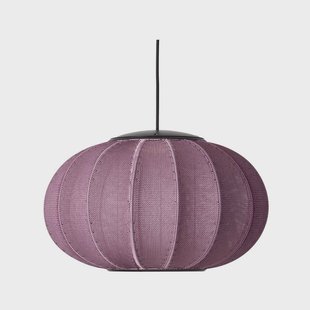 Made By Hand - Knit-Wit 45 Oval LED Hanglamp Burgundy