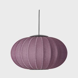 Made By Hand - Knit-Wit 57 Oval LED Hanglamp Burgundy