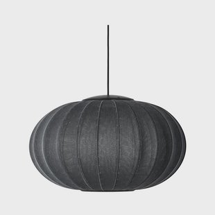 Made By Hand - Knit-Wit 57 Oval LED Hanglamp Black