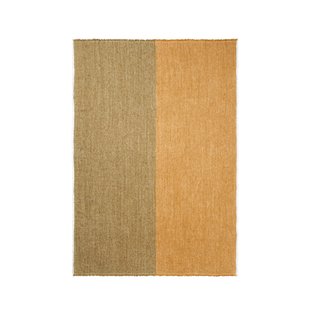 ferm LIVING - Pila Plaid Khaki/Aged Gold