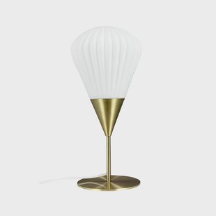 Dyberg Larsen - Ballon Taffellamp Opaal/Geel Koper DybergLarsen