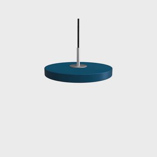 UMAGE - Asteria Hanglamp Micro Petrol Blue/Steel Top