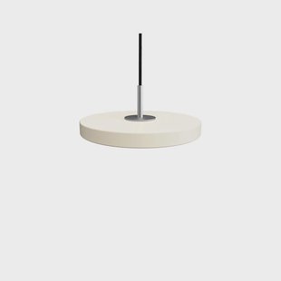 UMAGE - Asteria Hanglamp Micro Pearl White/Steel Top