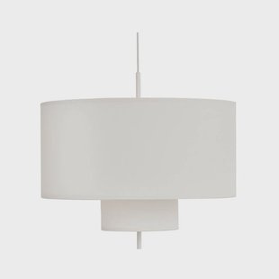 New Works - Margin Hanglamp Ø70 White Canvas