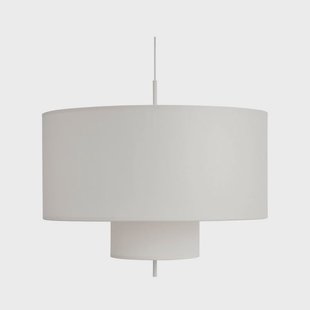 New Works - Margin Hanglamp Ø90 White Canvas