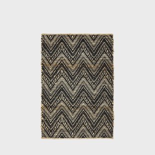 House Doctor - Monta Deurmat Naturel/Zwart