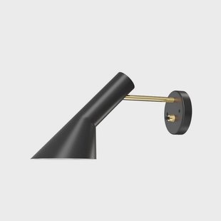 Louis Poulsen - AJ Wandlamp HW w/Switch Brass/Black