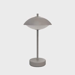 FRITZ HANSEN - Clam Portable Taffellamp Nine Grey